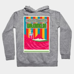 Hello Summer Watermelon Color 3 Hoodie